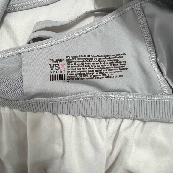 Strappy silver/grey bra - Picture 2 of 3